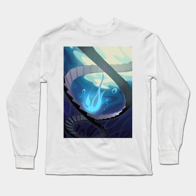 Loop • Honkai Star Rail Light Cone Long Sleeve T-Shirt by kazatodoesart